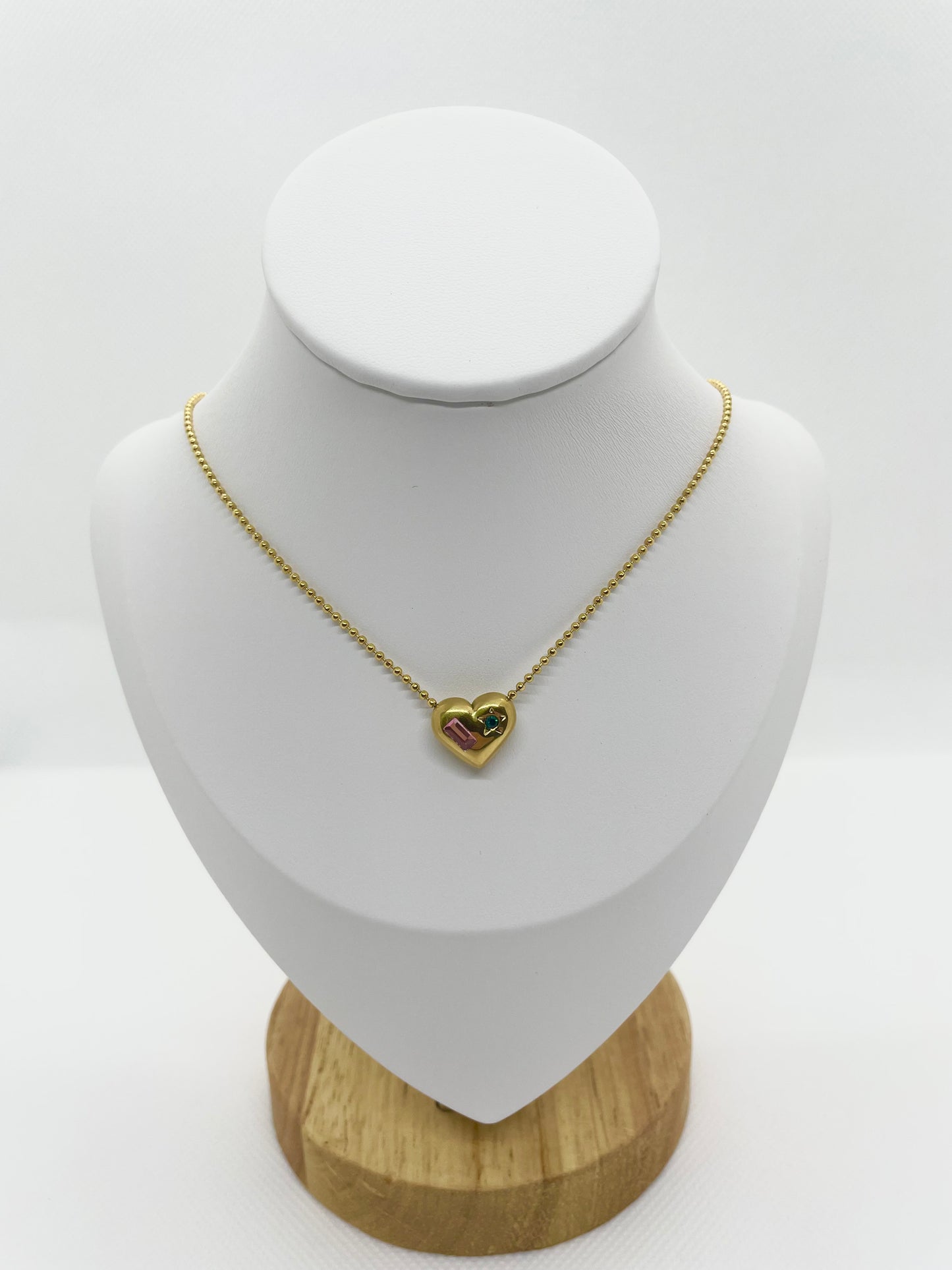 Collier avec pendentif cœur