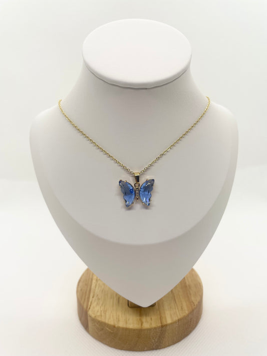 Collier papillons
