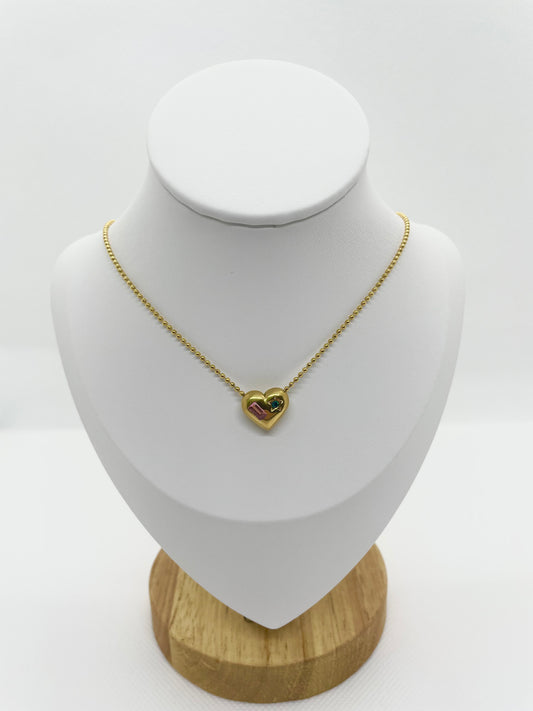 Collier avec pendentif cœur